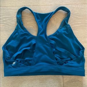Blue Fabletics small sports bra